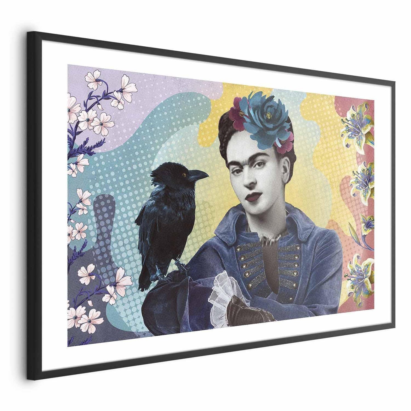 Poster „Totemische Frida“ – Farbenfrohes Kunstmotiv
