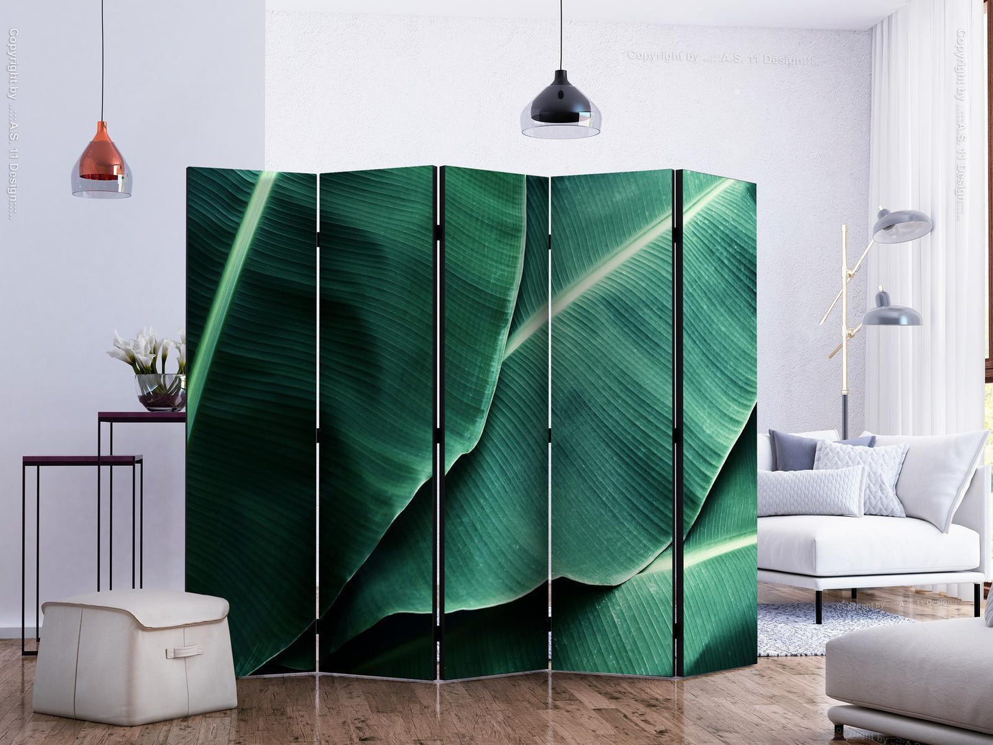 Paravent - Banana Leaf II Artgeist
