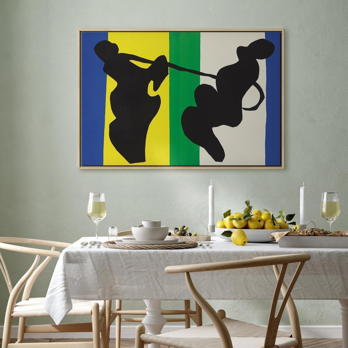 Leinwandbild - Henri Matisse – The Cowboy (from Jazz)