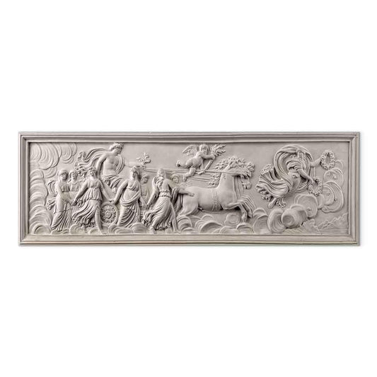 Leinwandbild - Relief: Apollo and Muses