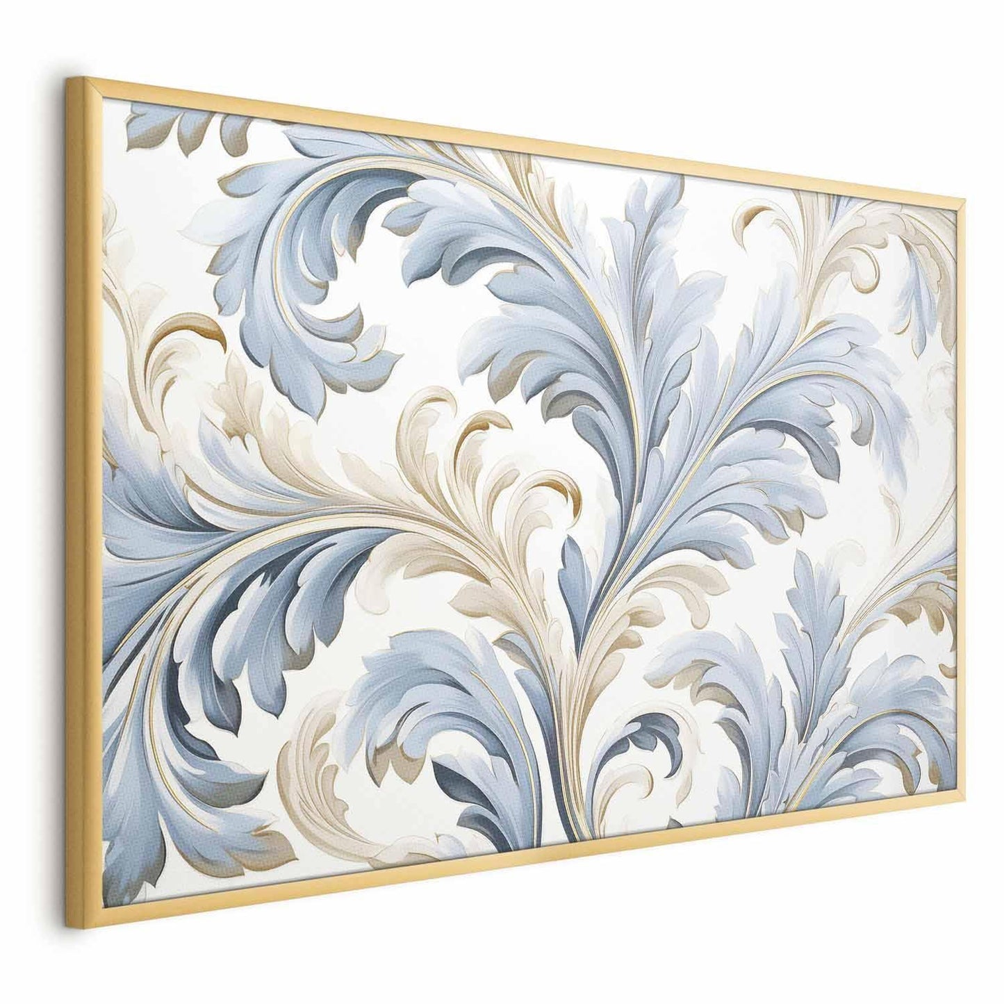 Poster - Baroque Vines in Light Colors Artgeist