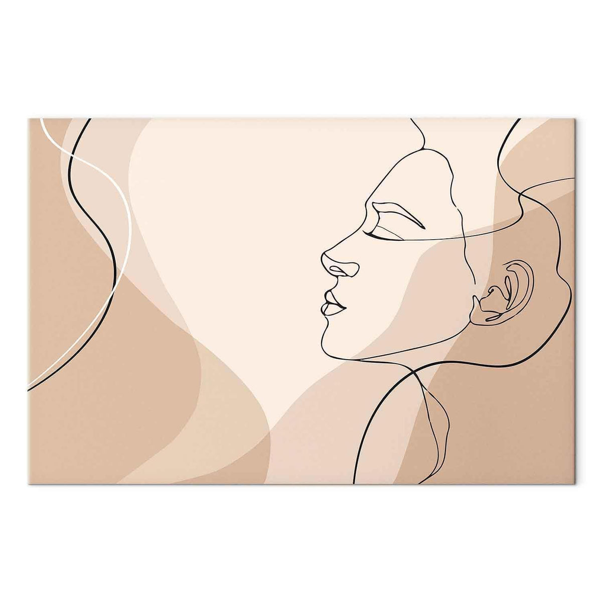Leinwandbild - Feminine line