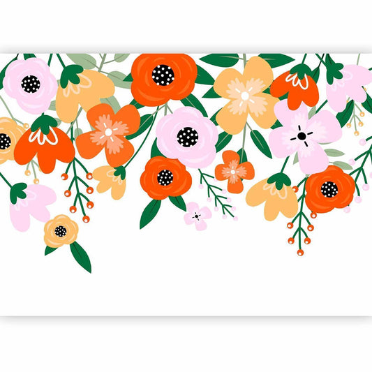 Fototapete - Colorful Bloom - First Variant