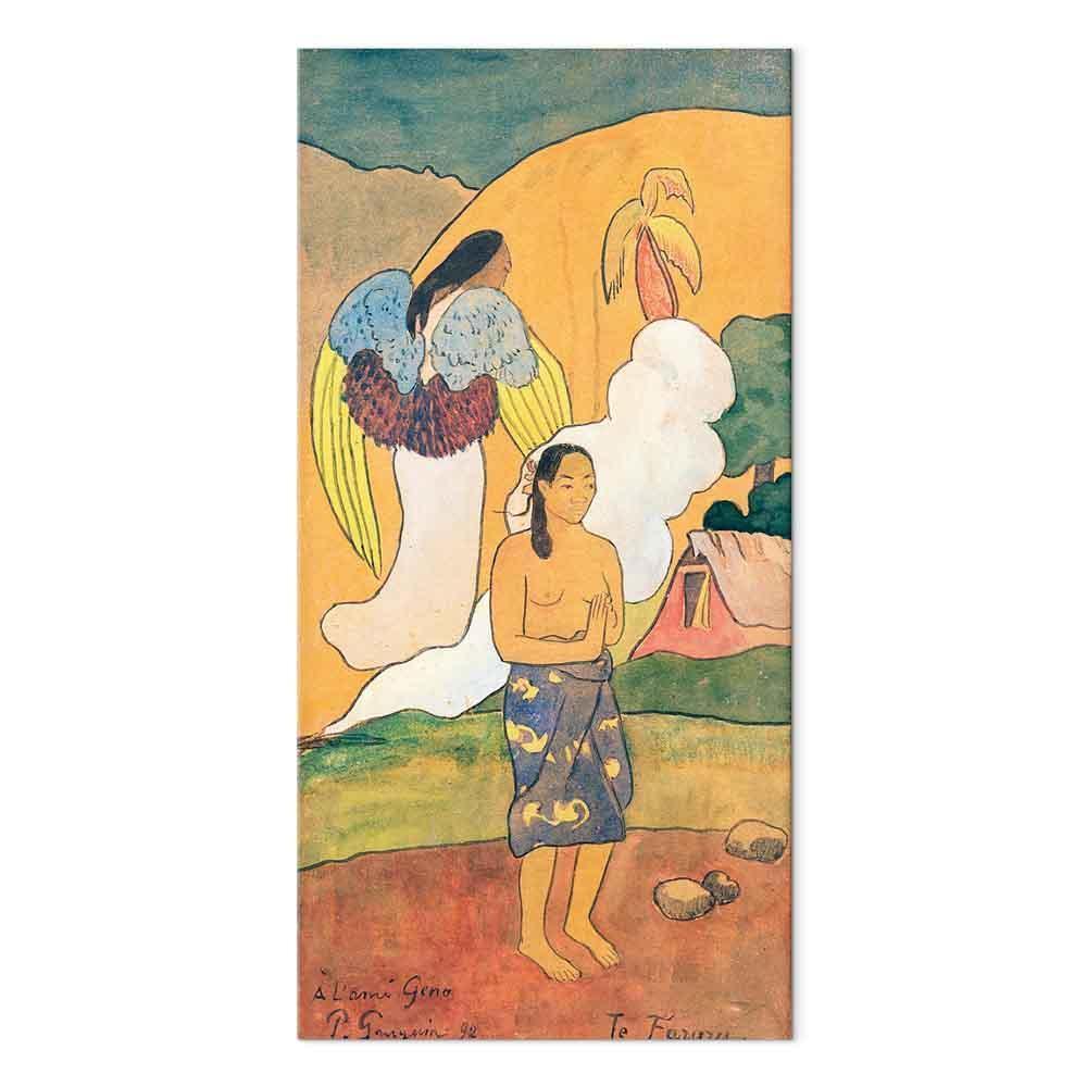 Leinwandbild - Paul Gauguin – Te faruru