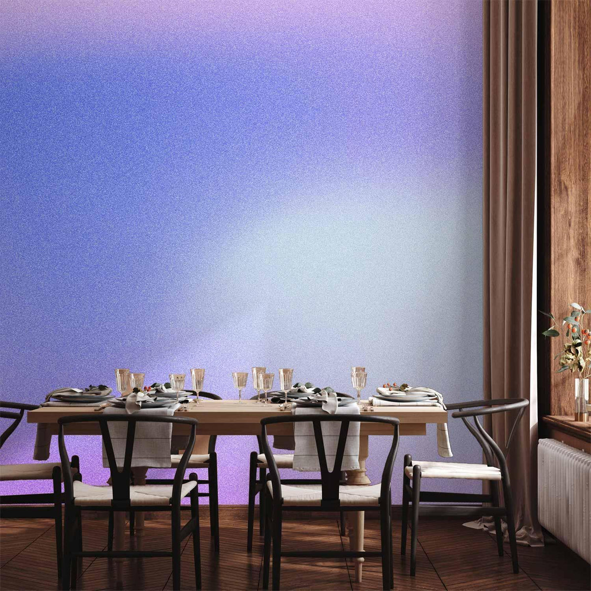 Fototapete - Heather Mist - Delicate Gradient Comprising Various Shades of Violet