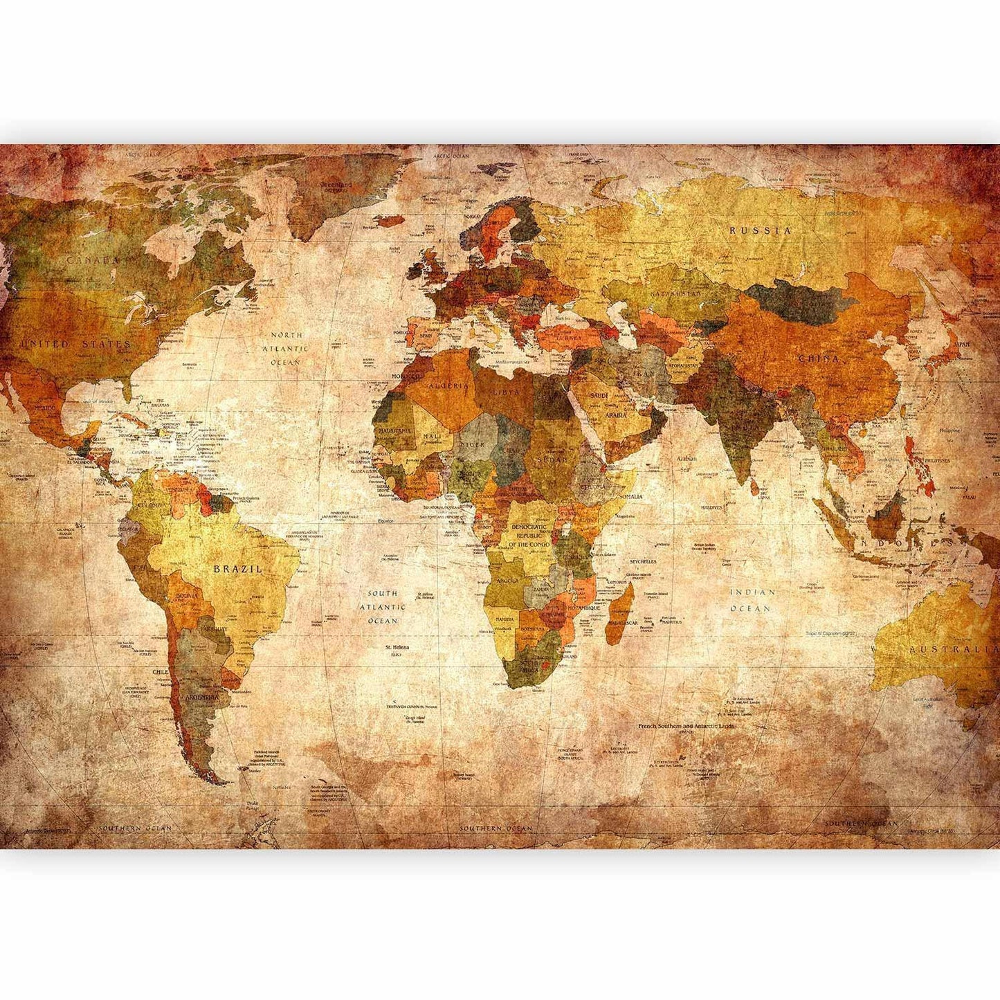 Fototapete - Old World Map Artgeist