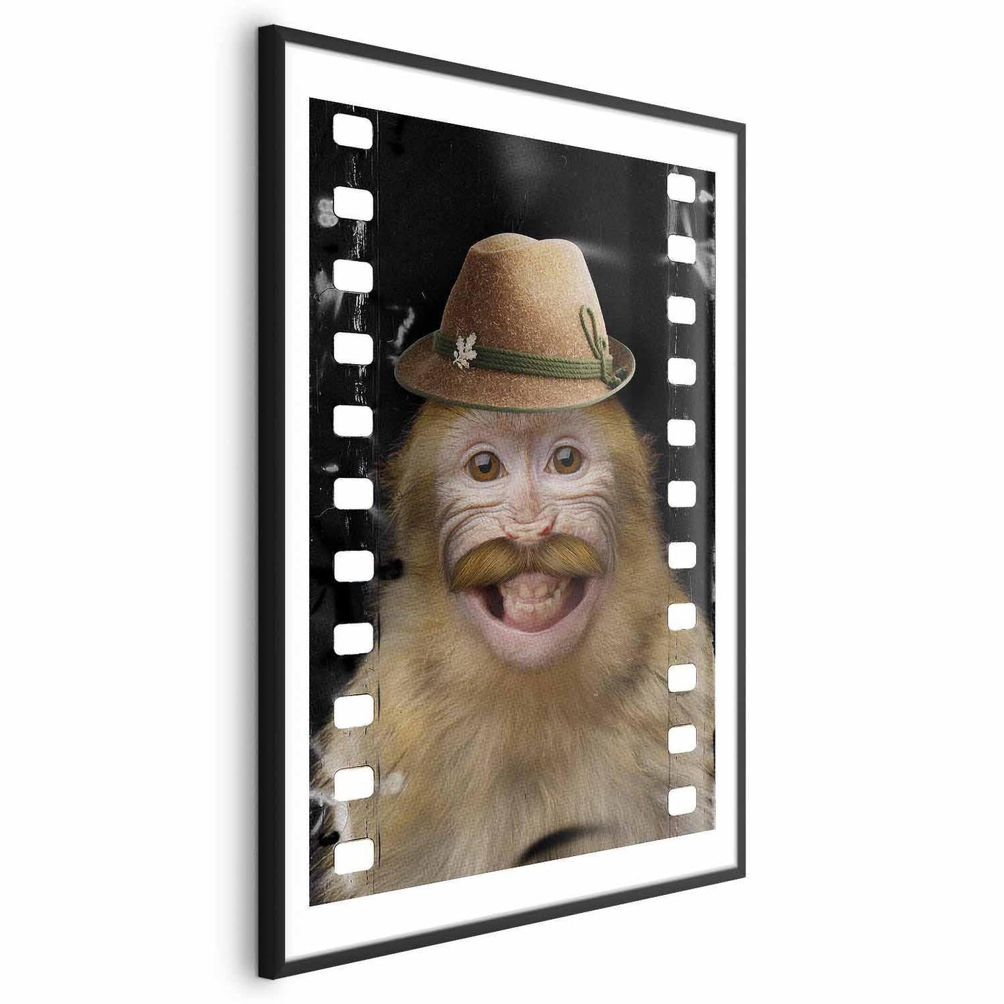 Poster - Monkey in a Hat Artgeist