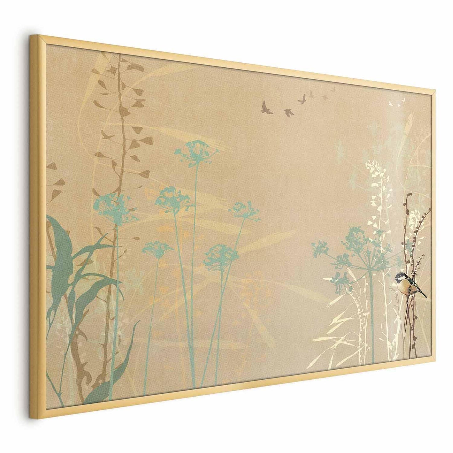 Poster - Bird on a Meadow Artgeist