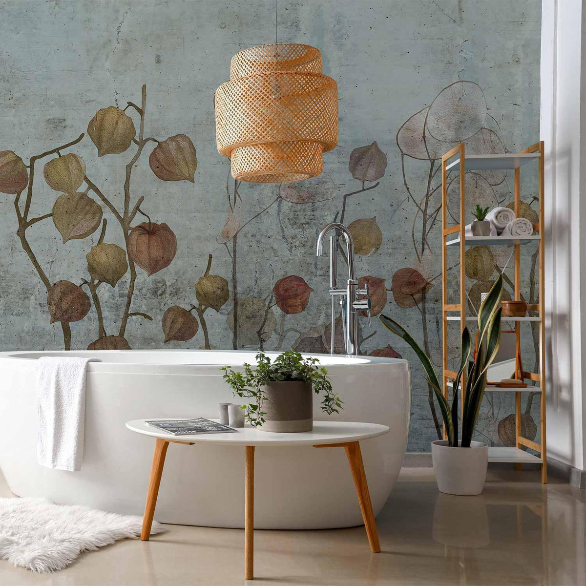 Fototapete - Painted Lunaria