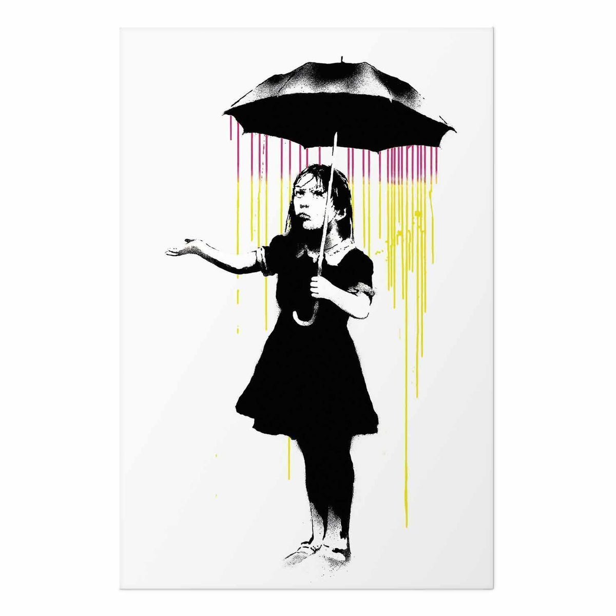 Poster - Girl with an Umbrella