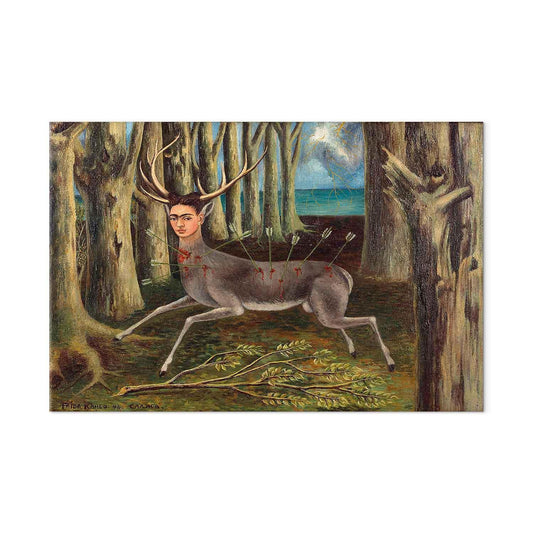 Leinwandbild - Frida Kahlo – The Wounded Deer