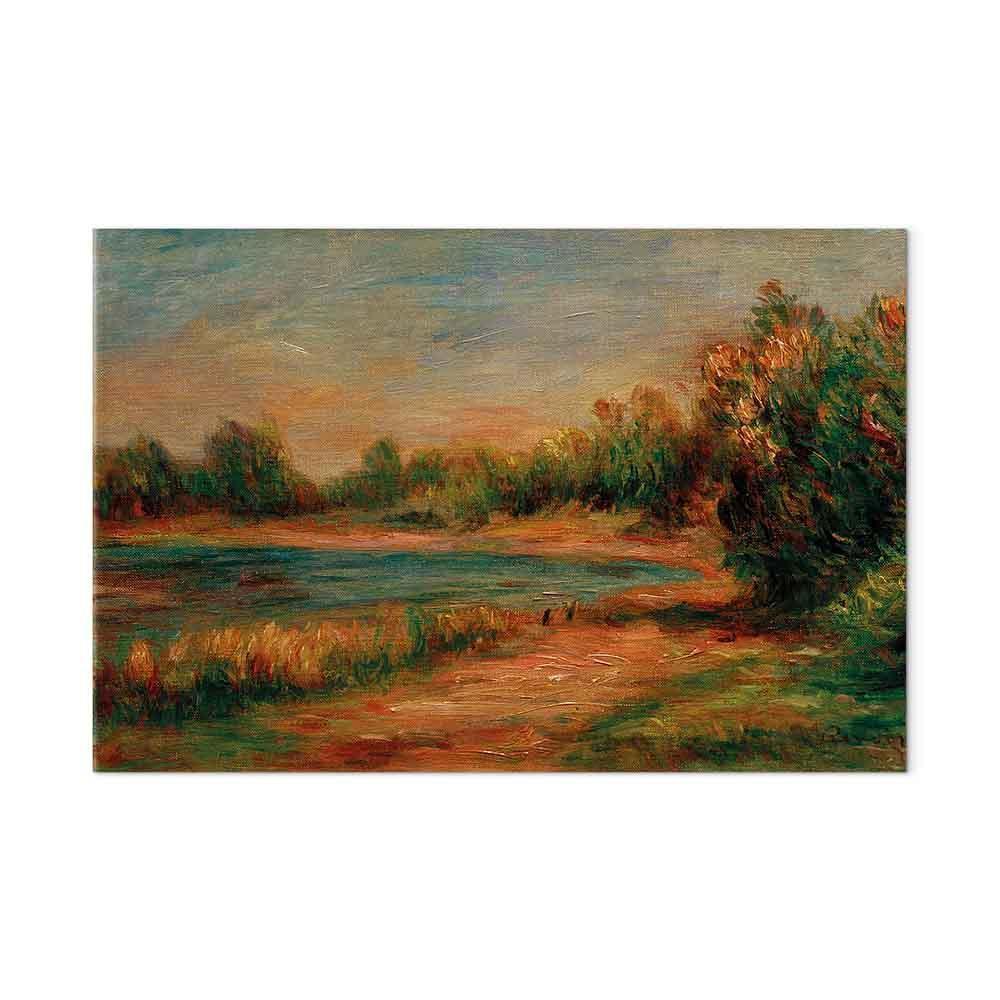 Leinwandbild - Pierre-Auguste Renoir – Paysage à Guernesey