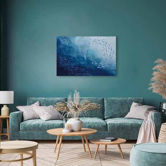 Leinwandbild - Sea depths