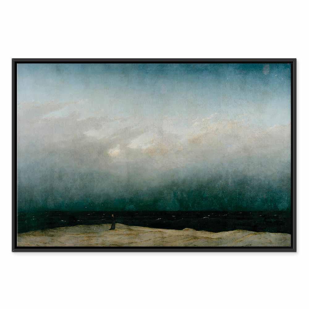 Leinwandbild - Caspar David Friedrich – The Monk by the Sea