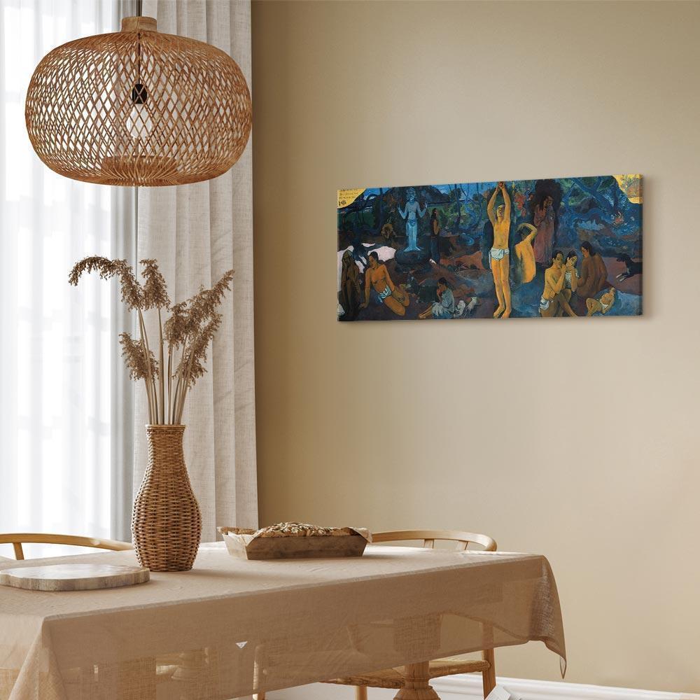 Leinwandbild - Paul Gauguin – Where Do We Come From? What Are We? Where Are We Going?