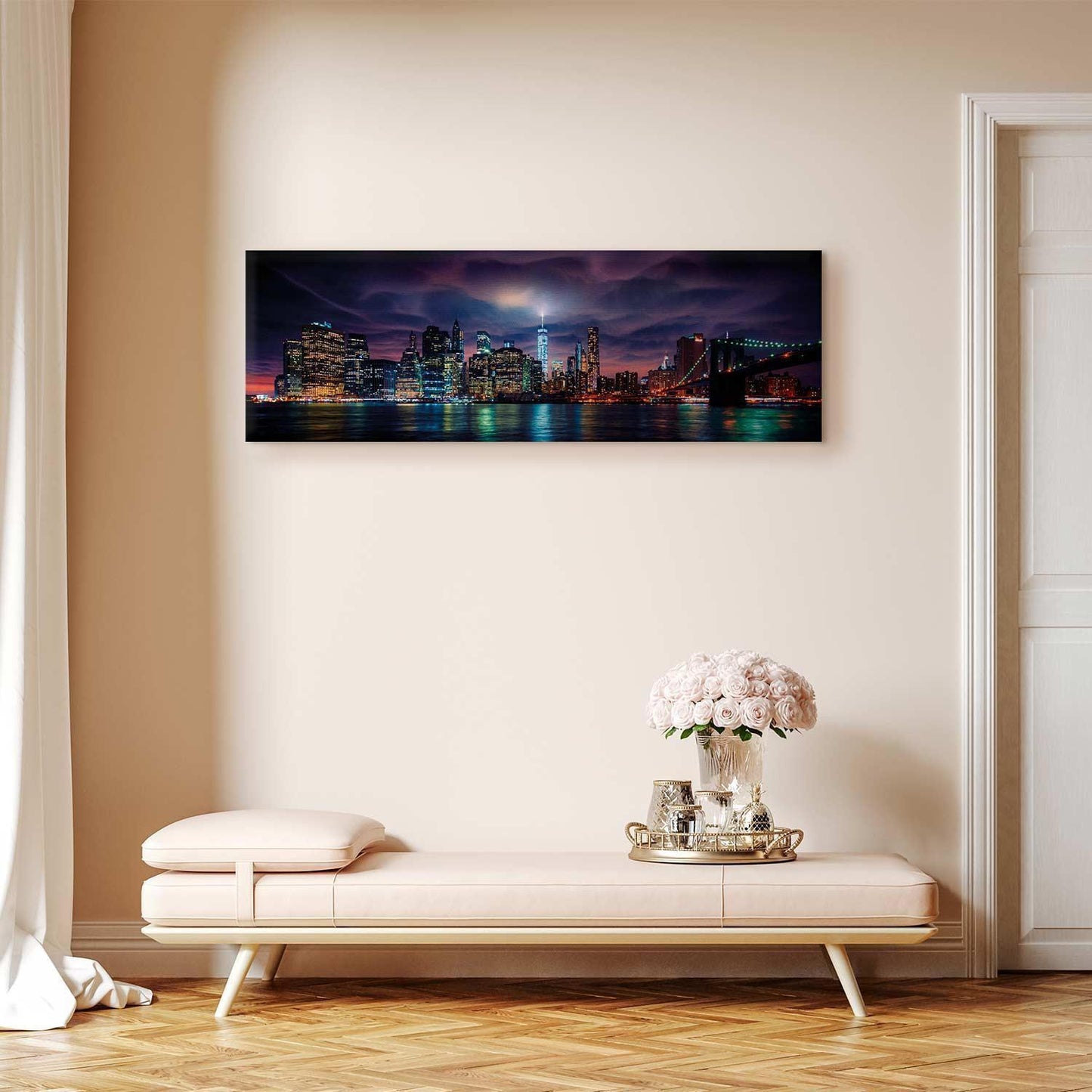 Leinwandbild - New York: Dark City