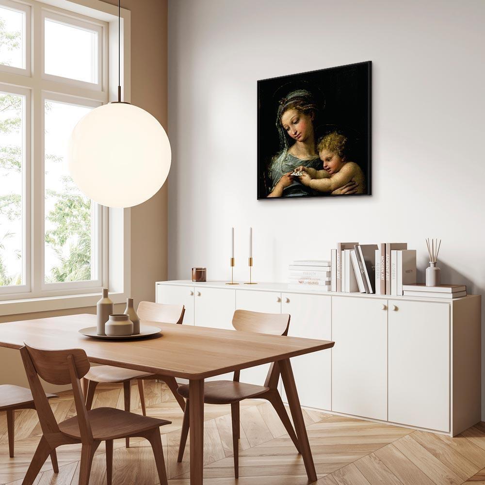 Leinwandbild - Rafael Santi – The Virgin of the Rose