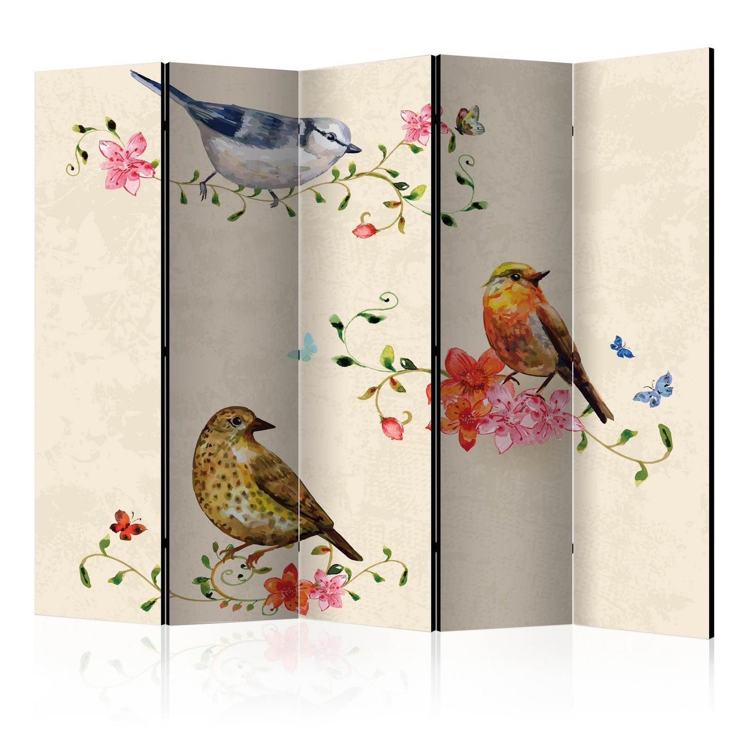 Paravent - Bird Song II Artgeist