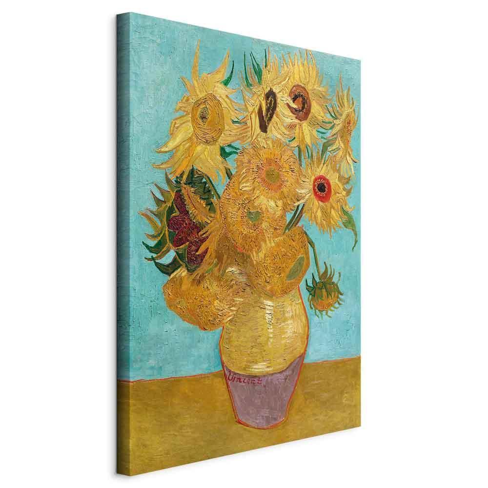 Leinwandbild - Vincent van Gogh – Sunflowers II