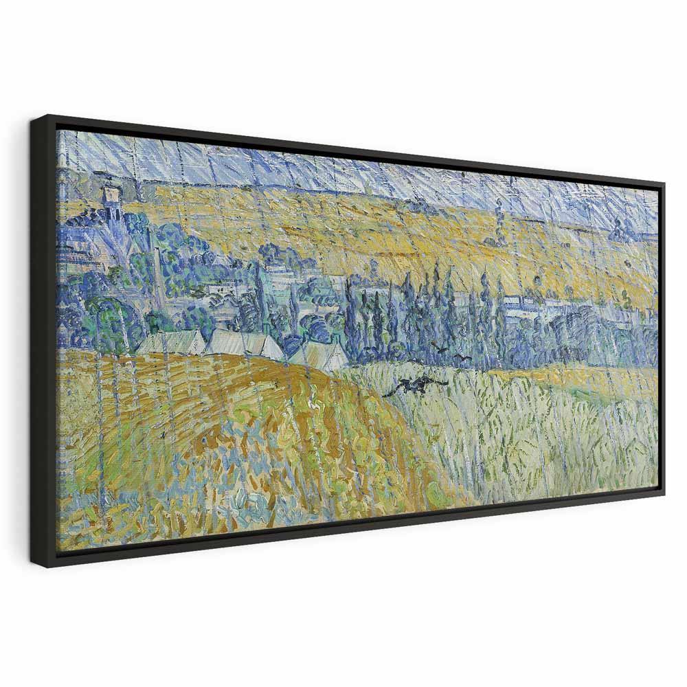 Leinwandbild - Vincent Van Gogh – Auvers in the Rain