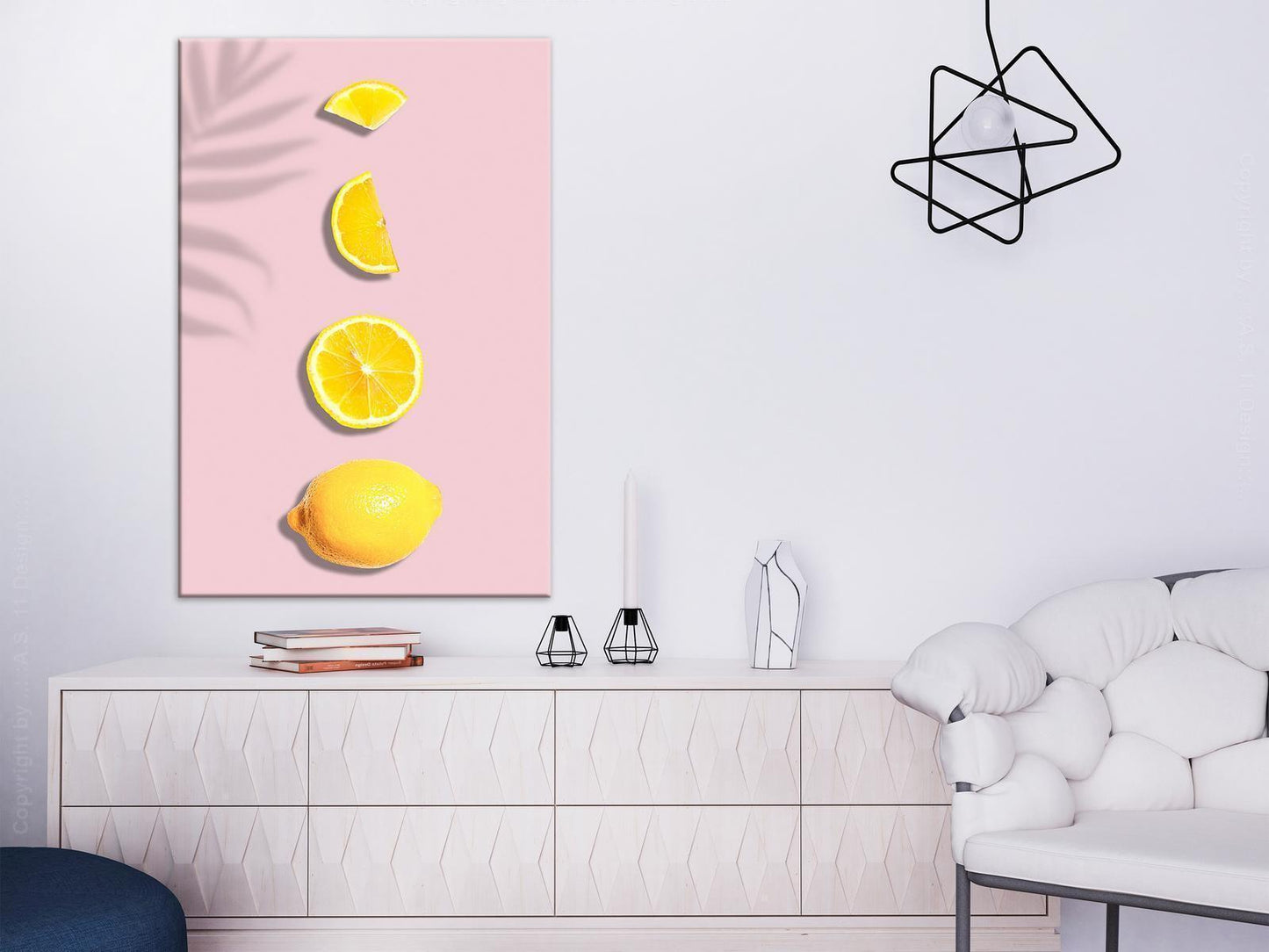 Leinwandbild - Piece of Exotic (1 Part) Vertical