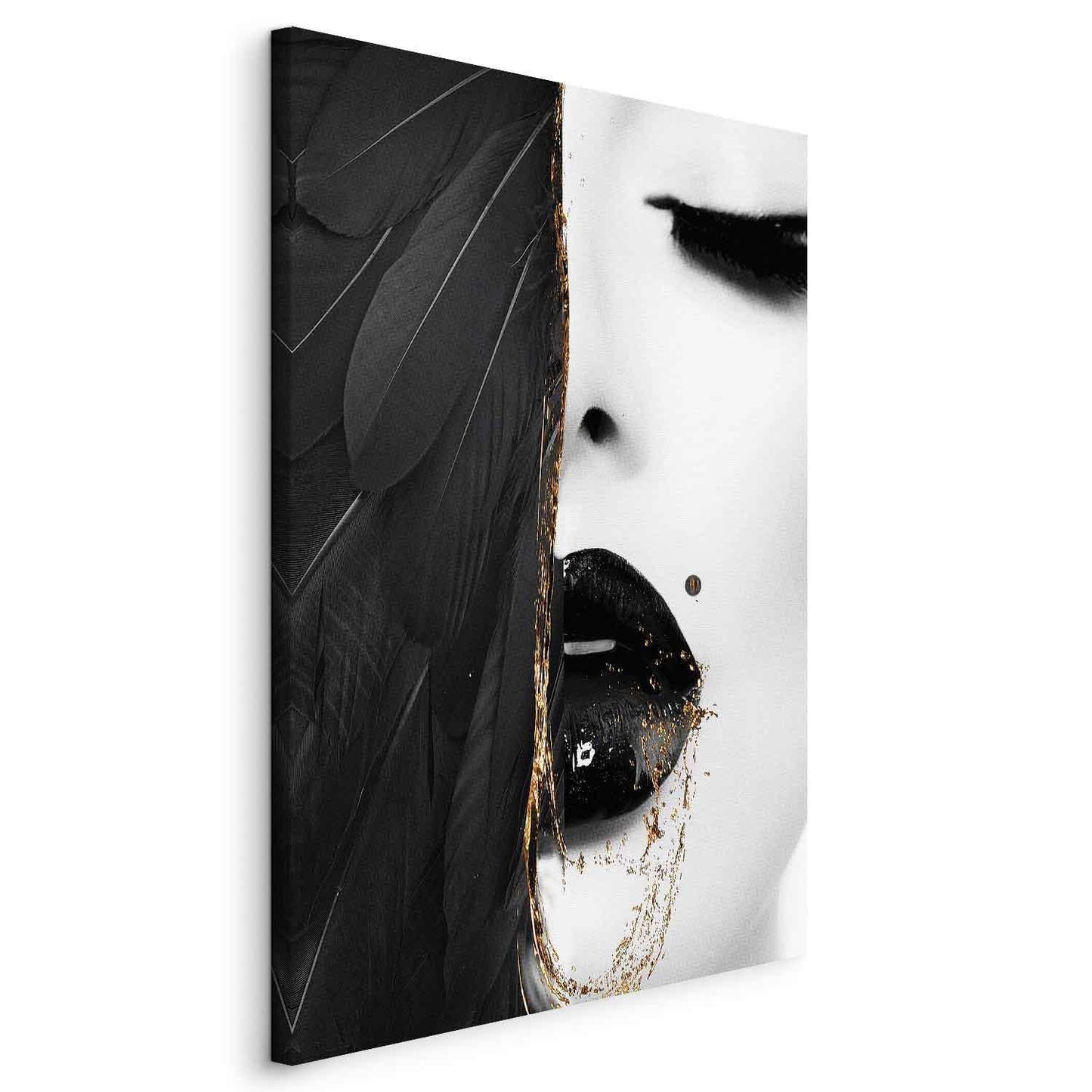 Leinwandbild mit Engelsmotiv – Ausdrucksstark & elegant