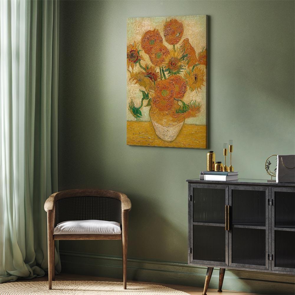 Leinwandbild Sonnenblumen Vincent van Gogh – Impressionistische Meisterwerk
