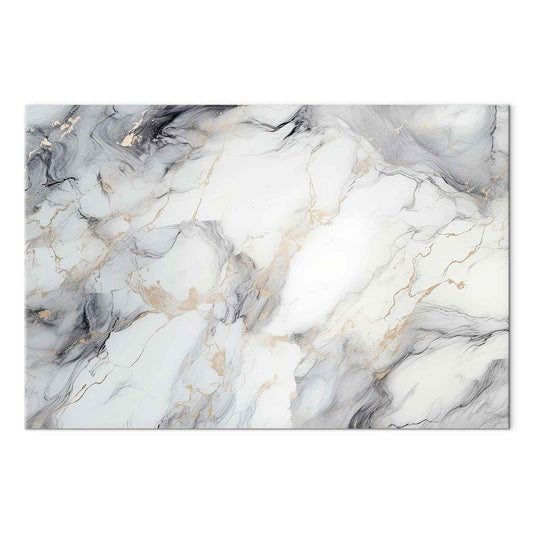 Leinwandbild - Elegant marble – stone structures in neutral colours