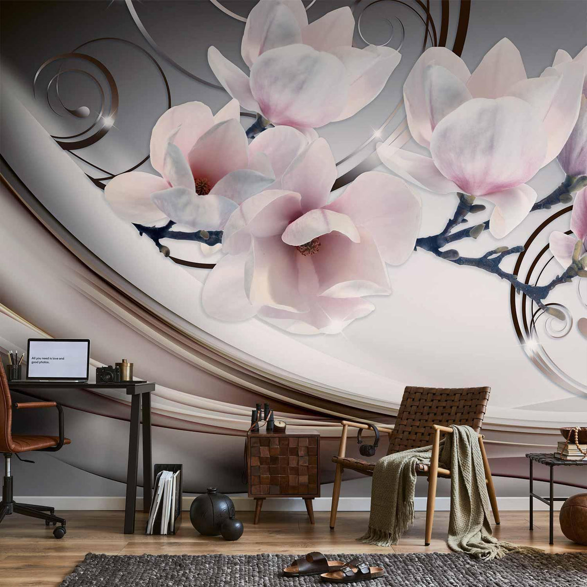 Fototapete - Beauty of Magnolia