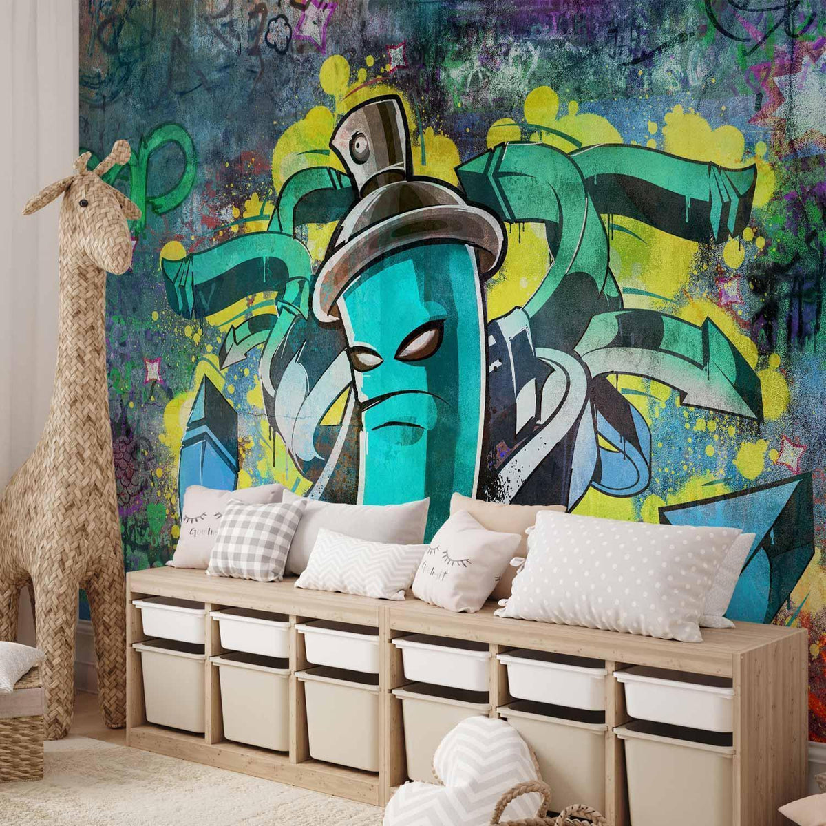 Fototapete - Graffiti maker