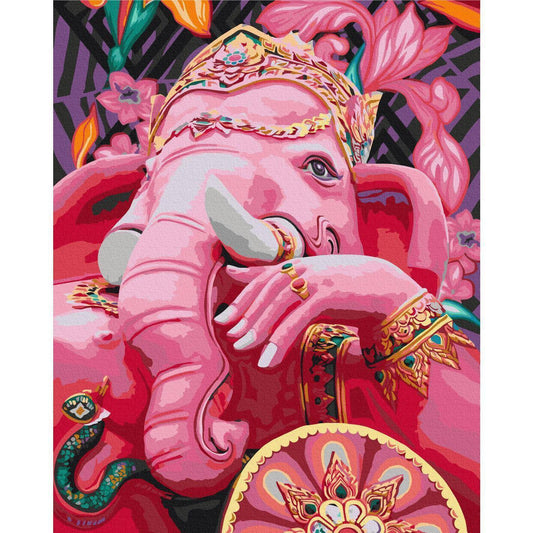 Malen nach Zahlen - Ganesha