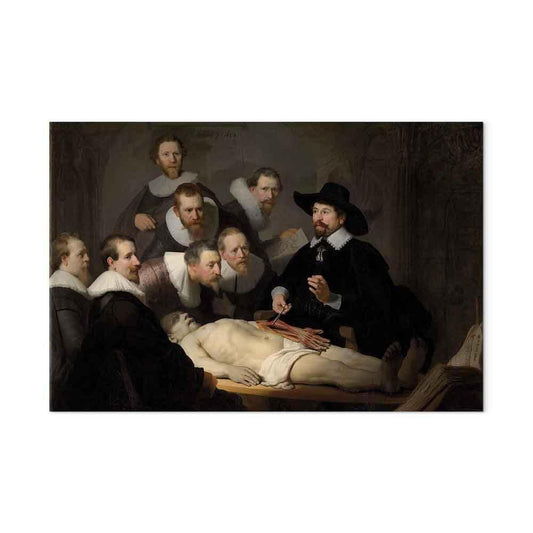Leinwandbild Rembrandt Anatomie-Lektion – Barockes Meisterwerk