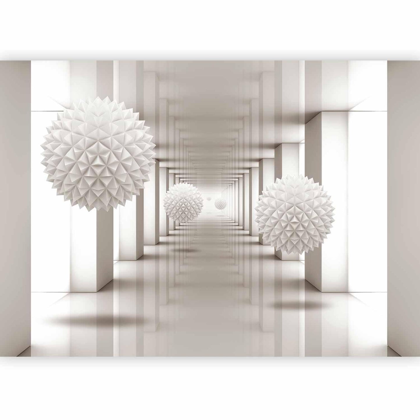 Fototapete „Tor zur Zukunft“ – Moderne Vision auf Ihrer Wand