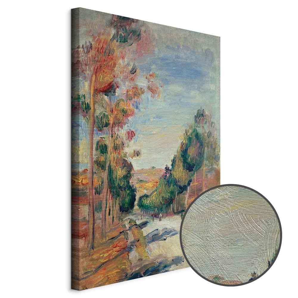 Leinwandbild - Pierre-Auguste Renoir – Paysage d'Essoyes