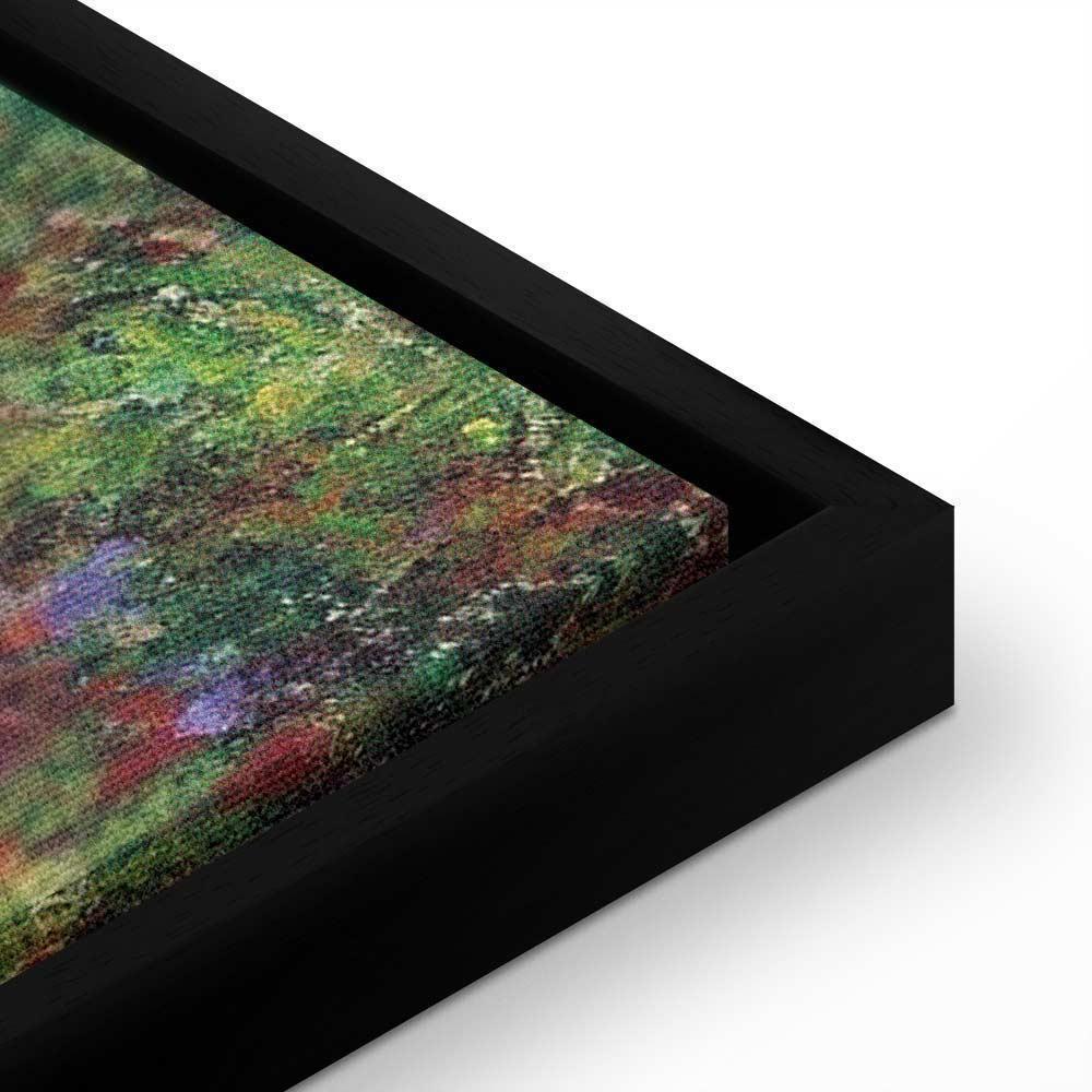 Leinwandbild - Claude Monet – A Pathway in Monet's Garden