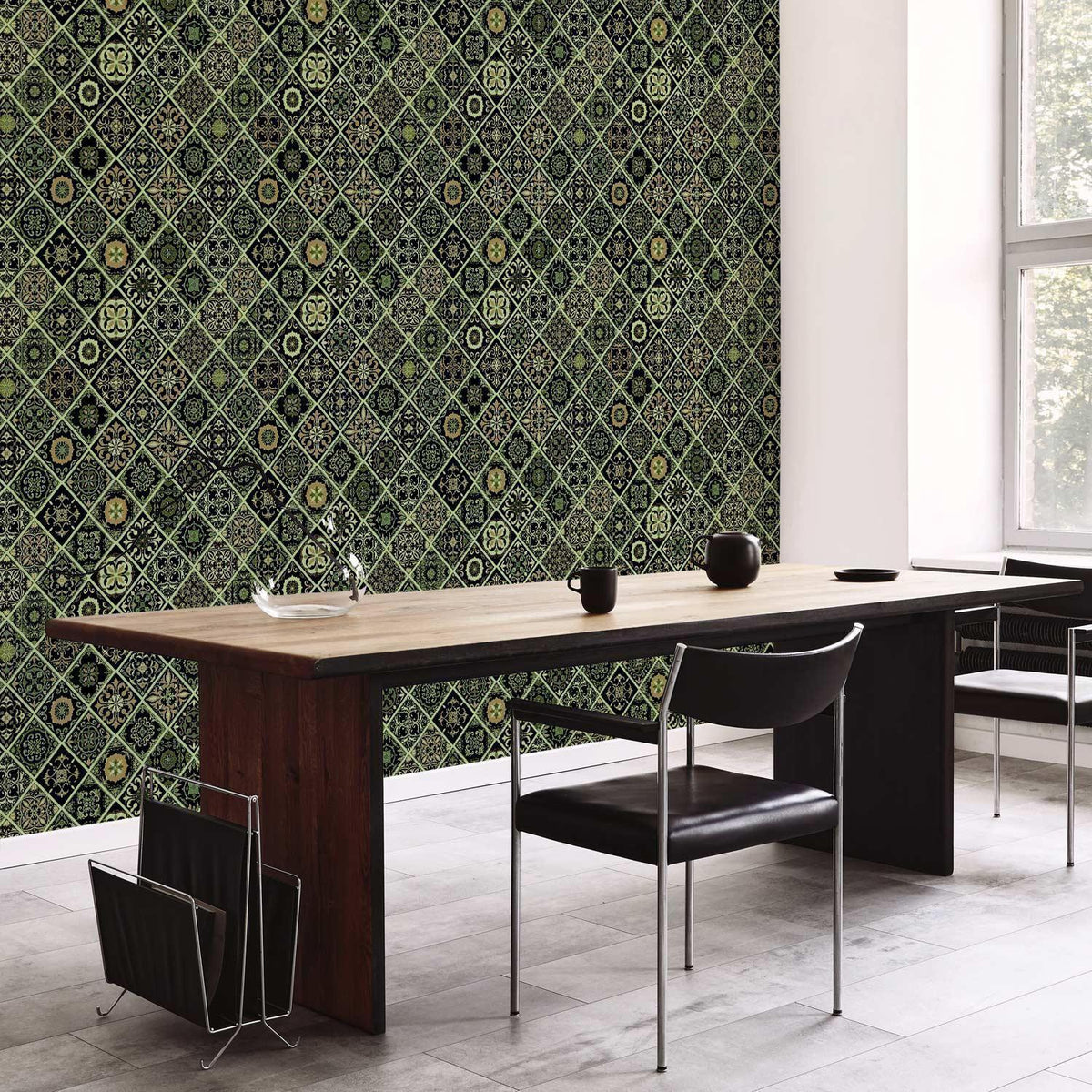 Tapete - Olive Mosaic