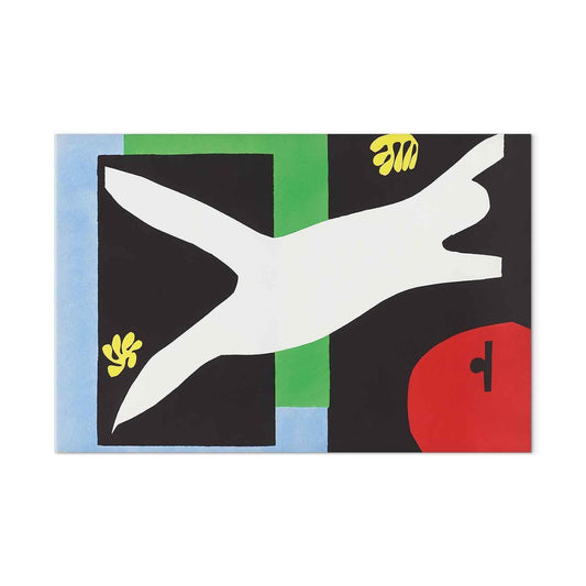 Leinwandbild - Henri Matisse – The Swimmer in the Aquarium (from Jazz)