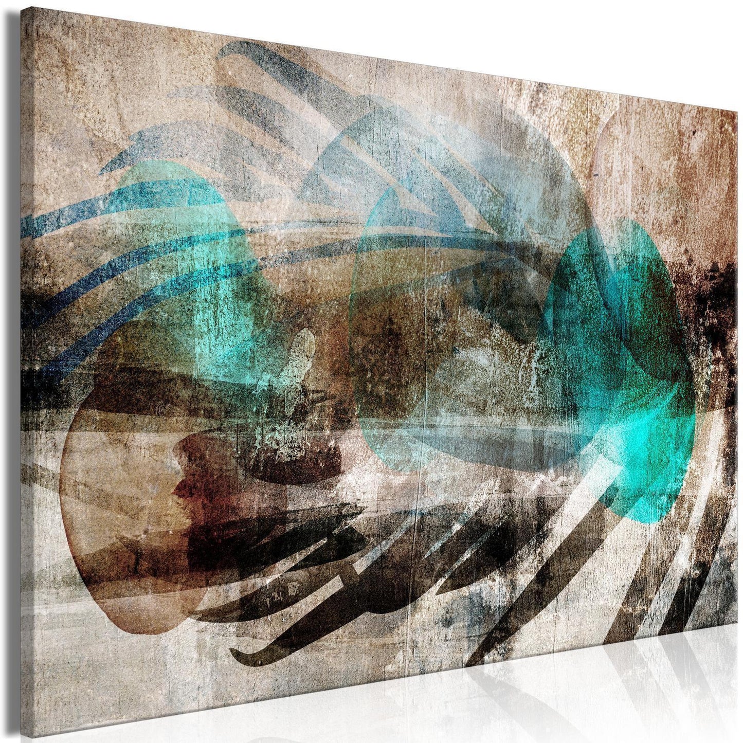 Leinwandbild - Abstract Plume (1 Part) Wide Artgeist