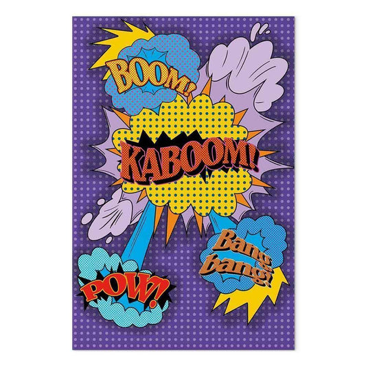 Leinwandbild - Kaboom! (1 Part) Vertical