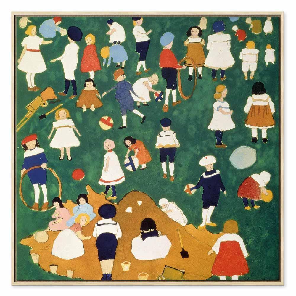 Leinwandbild - Kazimir Malevich – Children