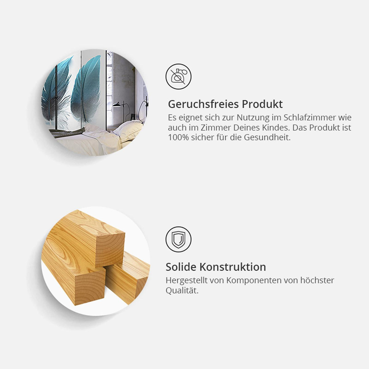 Paravent Goldene Versuchung – Eleganter Raumteiler mit Goldakzenten