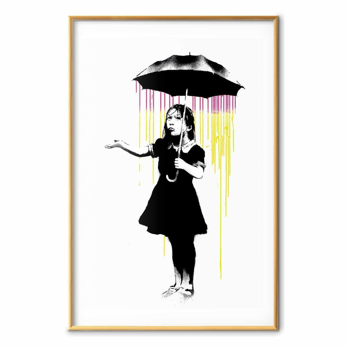 Poster - Girl with an Umbrella