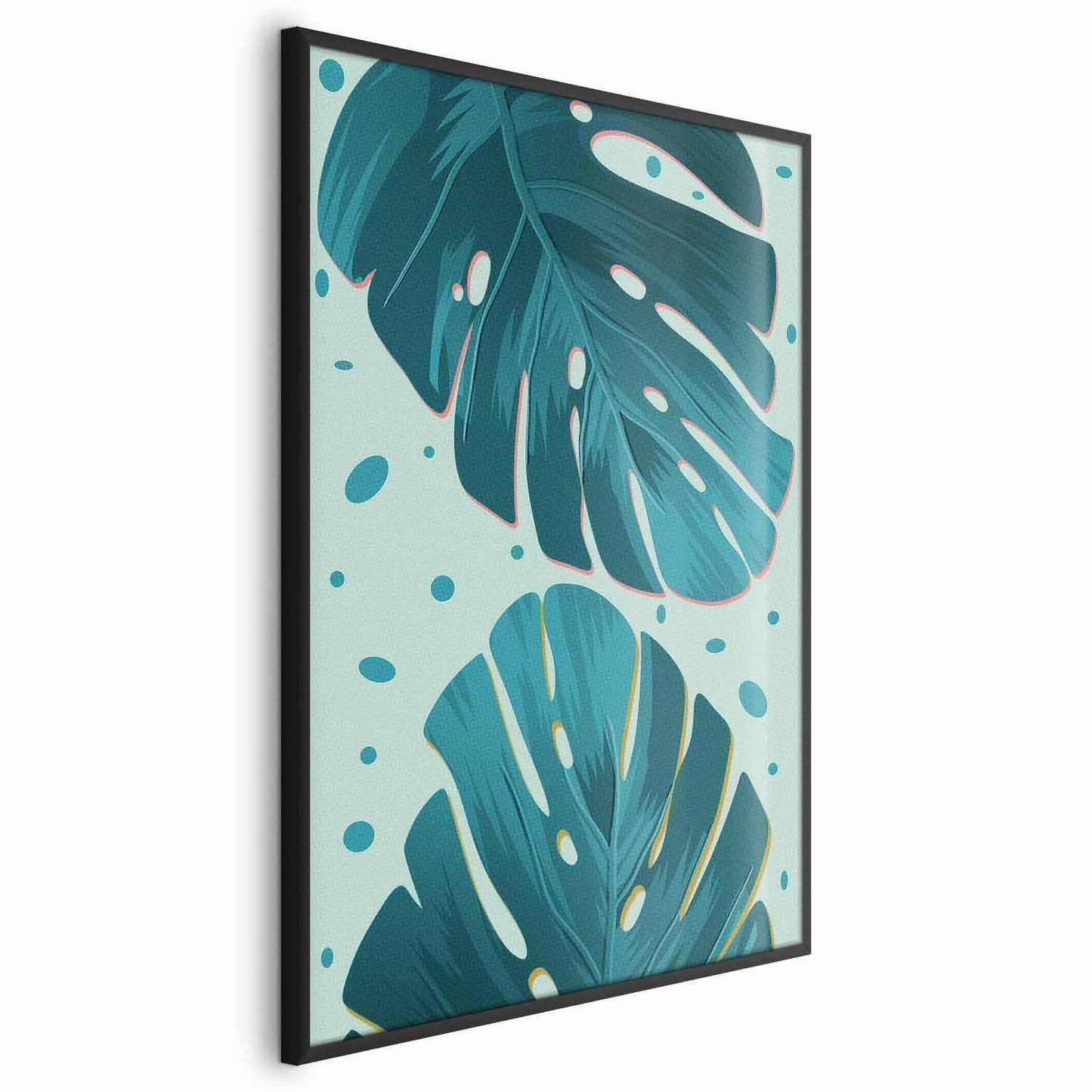 Poster - Dewy Leaves Artgeist