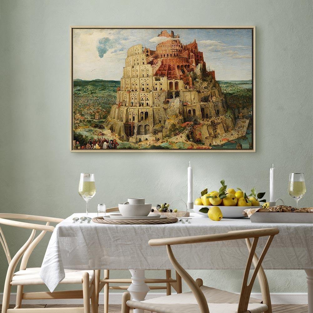 Leinwandbild - Pieter Bruegel the Elder – The Tower of Babel