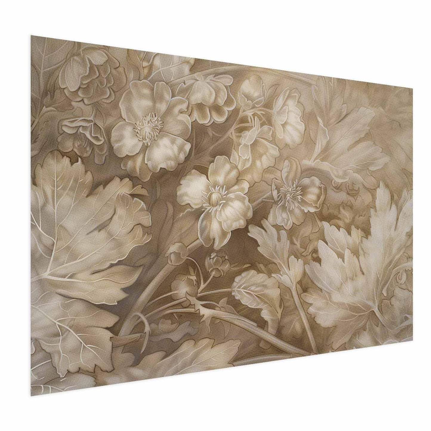 Poster - Ornamental Floral Carvings Artgeist