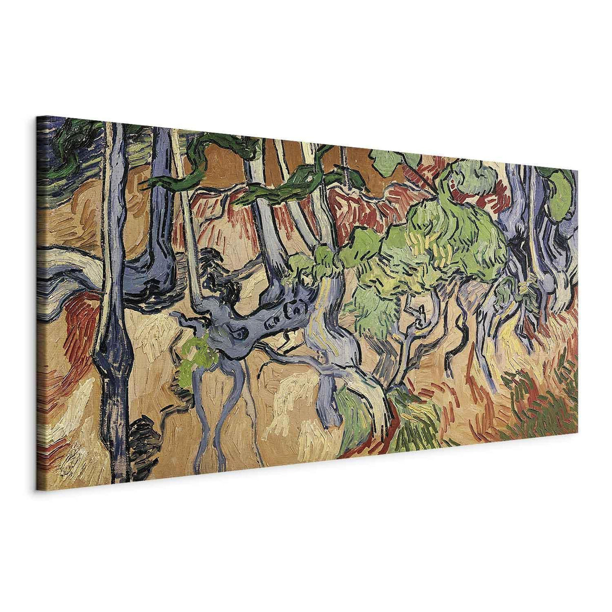 Wandbild XXL - Vincent van Gogh – Tree Roots