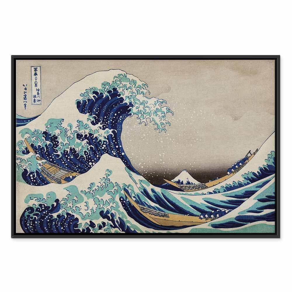 Leinwandbild - Hokusai Katsushika – The Great Wave off Kanagawa