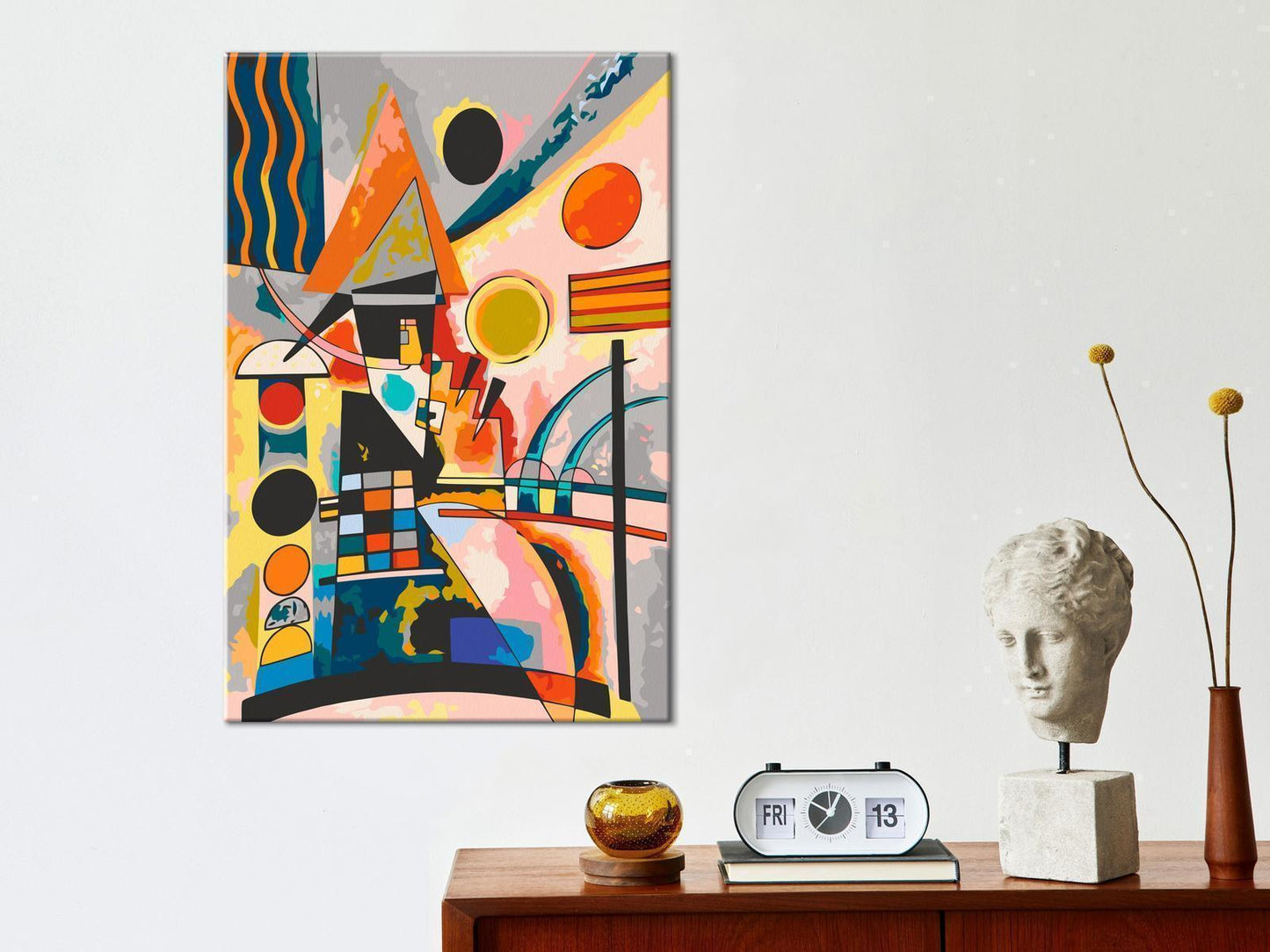 Kunstset – Kandinsky Swinging (Malen nach Zahlen)