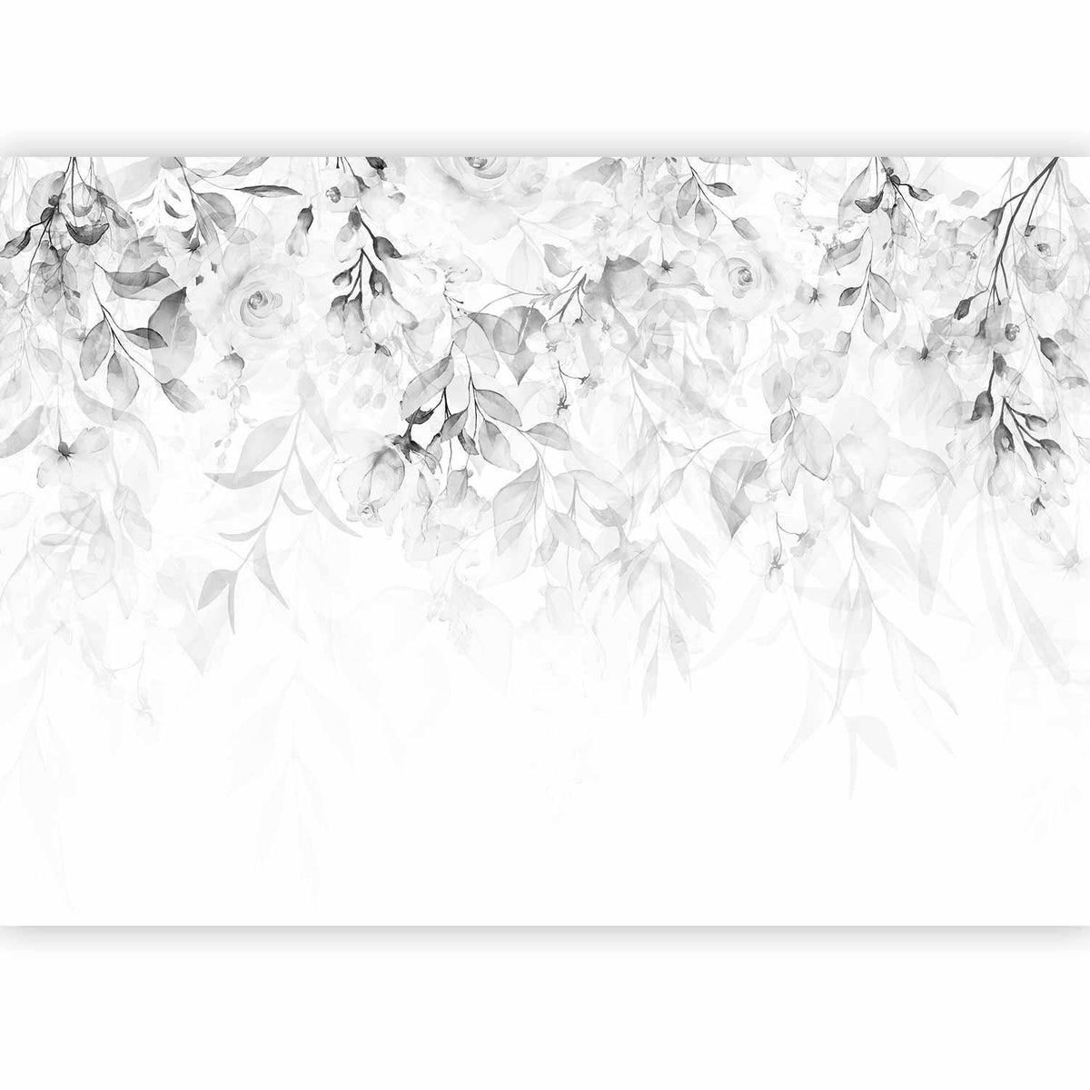 Fototapete - Waterfall of Roses - Third Variant