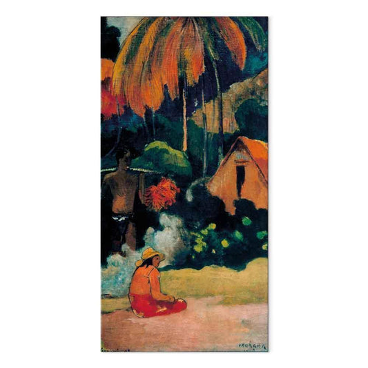 Leinwandbild - Paul Gauguin – Mahana maa II